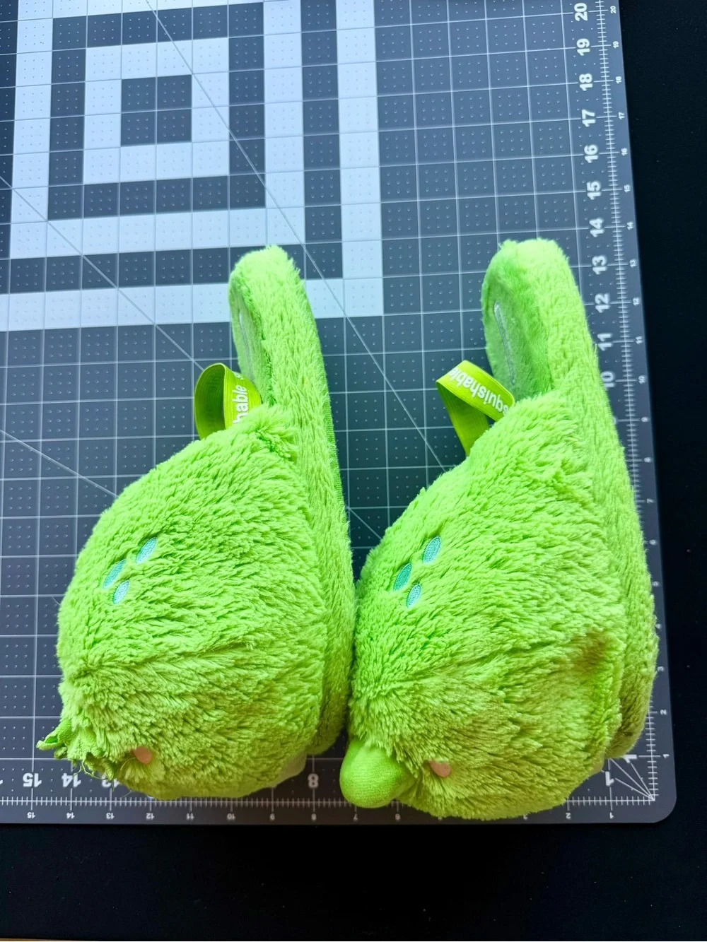 Squishable Frog Slippers * One Size Fits Most * Eye Missing Replacement